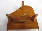 Vintage  Dollhouse Wood Baby Grand Piano & Bench, Metal Music Stand & Tiny Banjo — photo 6