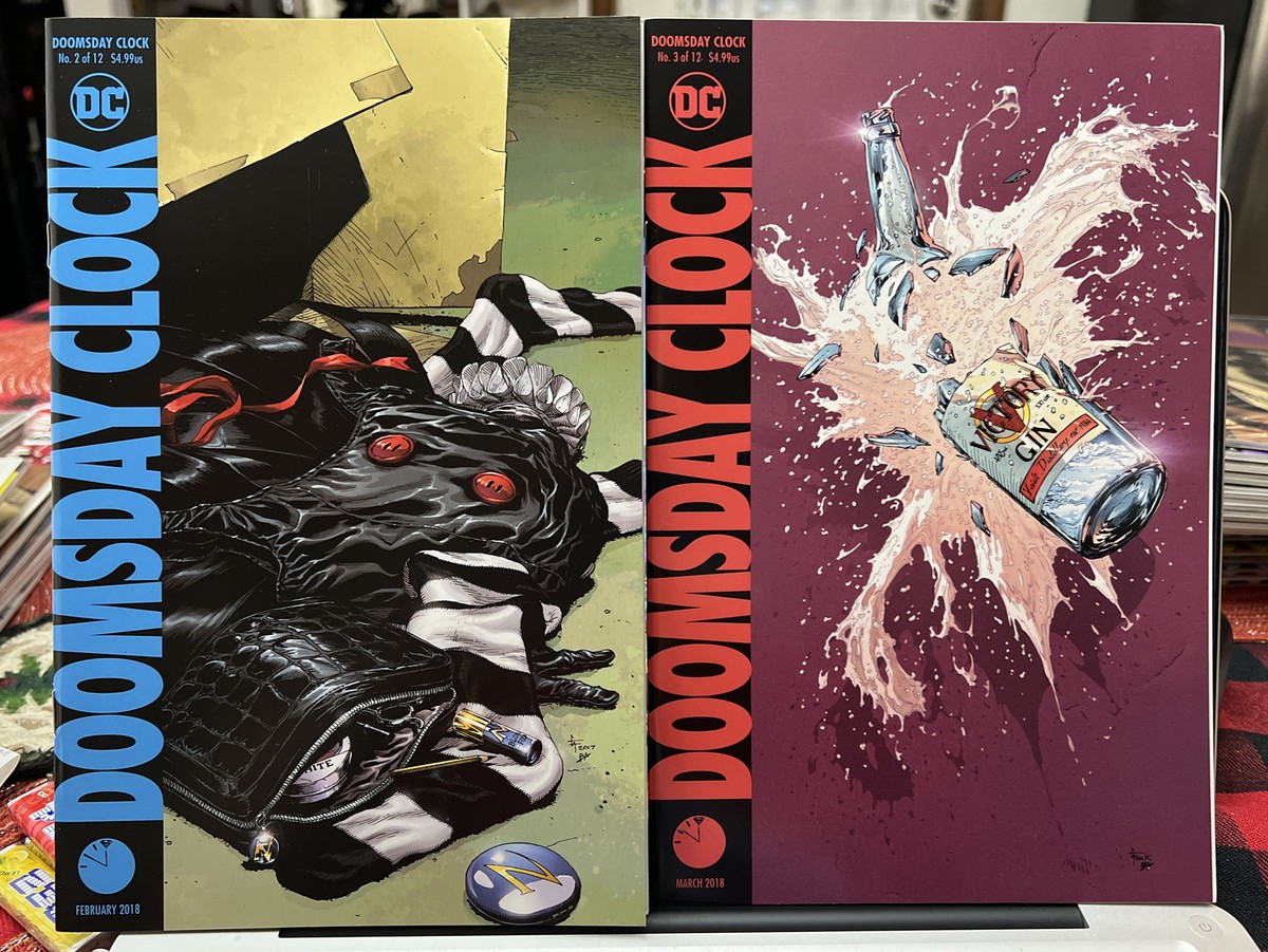 DC Doomsday Clock #1-12 FULL RUN Lot of 16 Cover A #1 Is