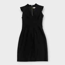 Helmut Lang Women’s Dress Size 0 Wool Blend Sheath Quiet Luxury Designer