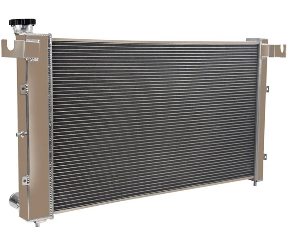 Radiador de aluminio Dodge Ram 1500 2500 3500 1994-2001 2 filas rendimiento de llenado Foto 3 de 4