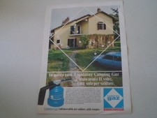 advertising Pubblicità 1981 CAMPING GAZ