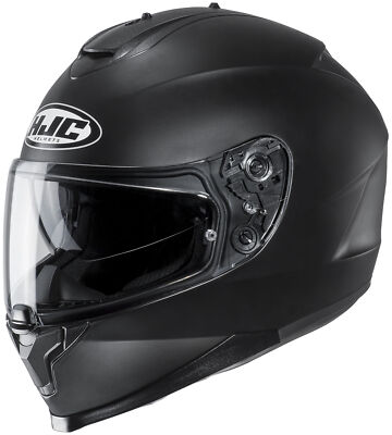 HJC C70 Motorcycle Helmet Semi Flat Black Large