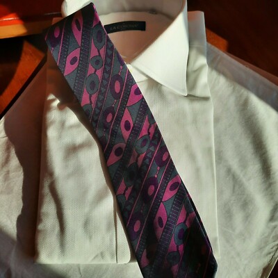 EMILIO PUCCI Krawatte/Tie PURE SILK MADE IN ITALY VINTAGE