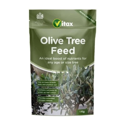 Vitax Olive Tree Feed Food Fertiliser Boosts fruiting, For Any Size Tree 0.9kg