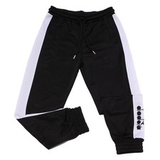 7607W pantalone tuta bimba DIADORA girl black sweatpant