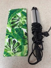 Flat Iron / Curling Iron Fabric Case/ Cover - Tropical Foliage - Handmade - NEW 