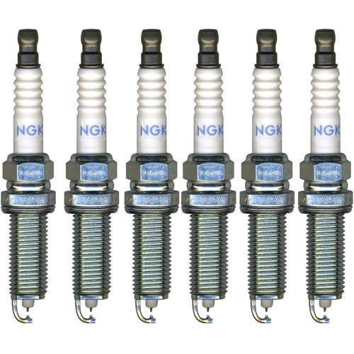 Set of 6 Iridium Resistor Spark Plugs NGK DF8H11B For Infiniti G37 FX37