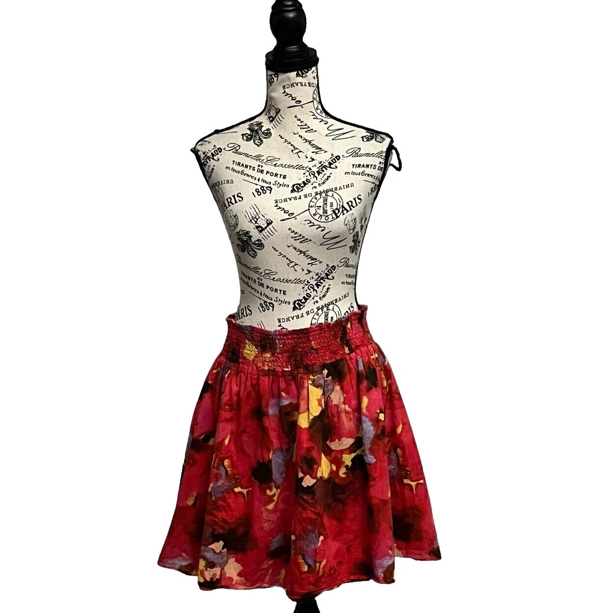 NYC Floral A-line Faldas para mujer