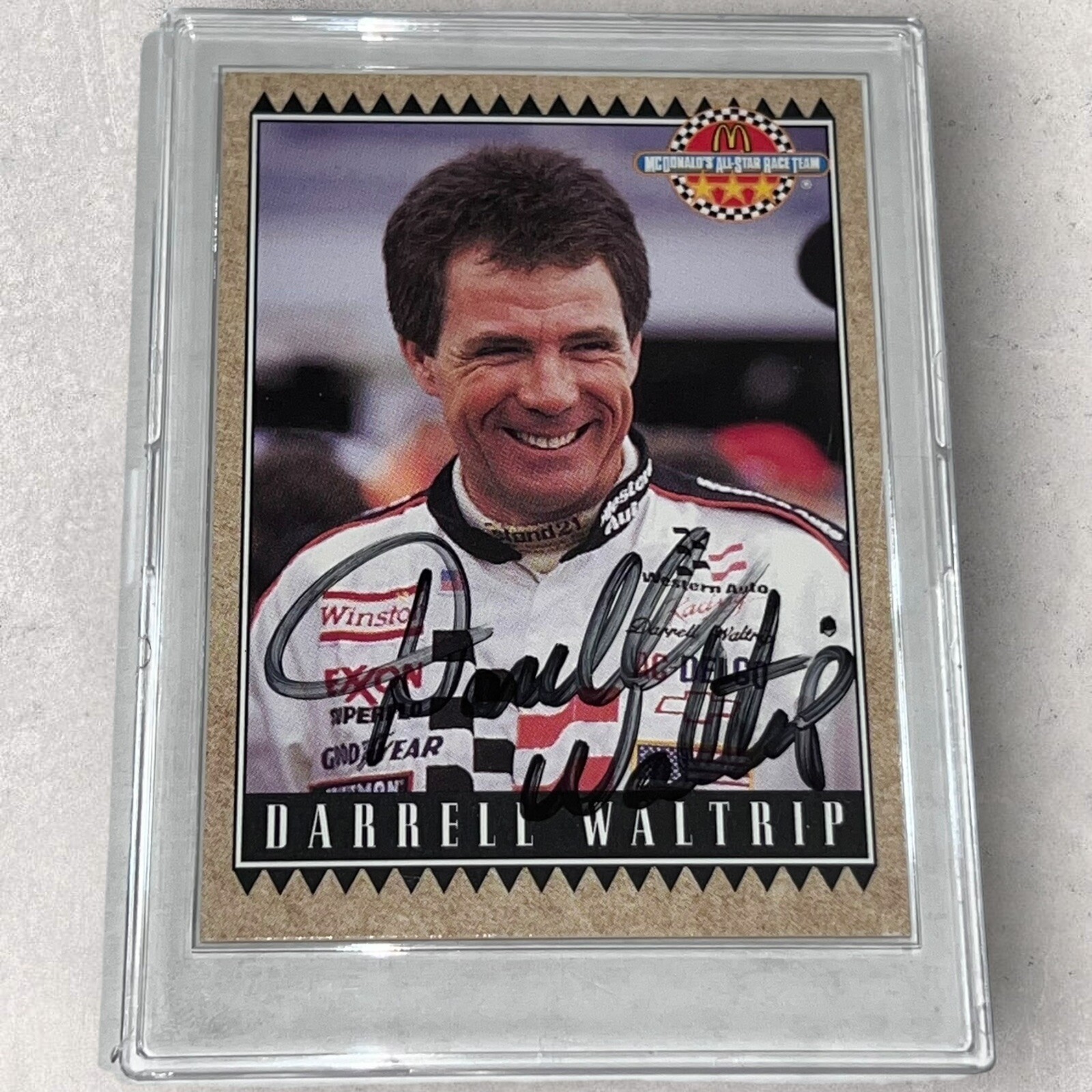 VINTAGE 1992 MAXX MCDONALDS NASCAR signed 36 card SET Earnhardt Allison Kulwicki view 14
