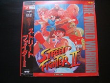 LD Street fighter II 2 The World Warrior PONY CANYON JAPAN IMPORT