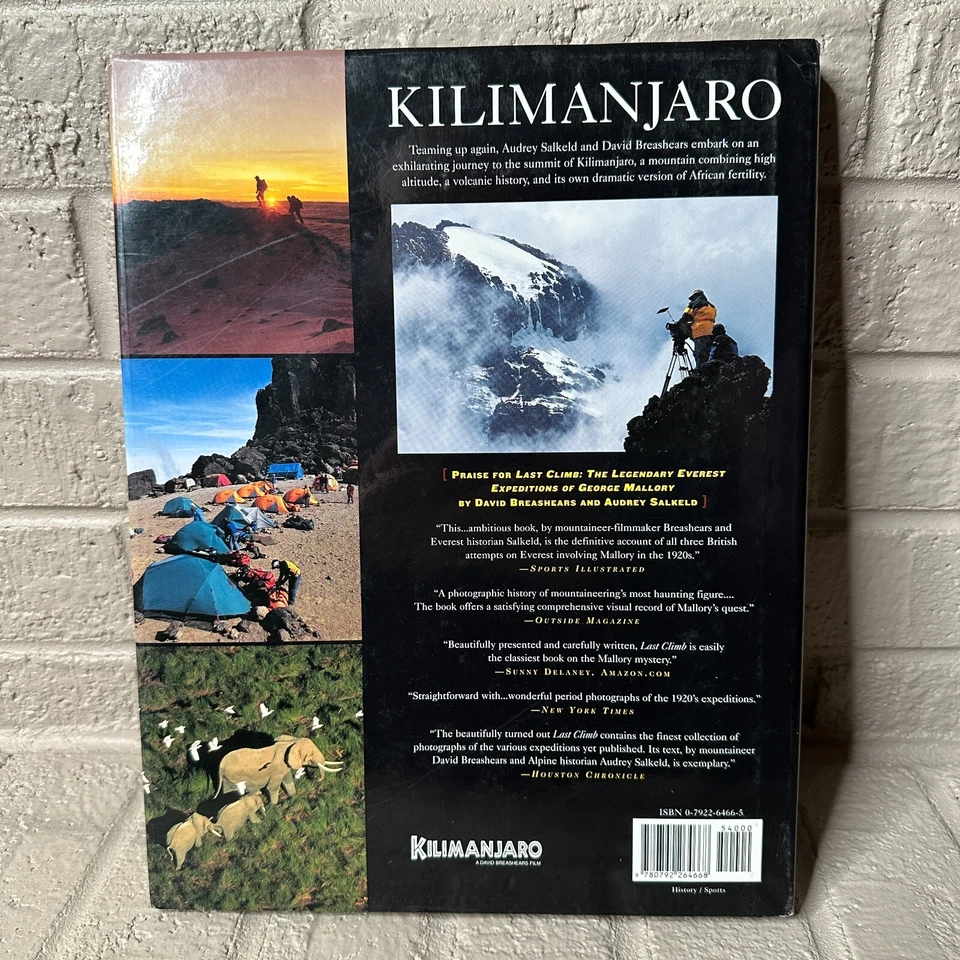 Kilimanjaro: To the Roof of Africa by Audrey Salkeld - Signed Roach Breashears - Image 2 of 4