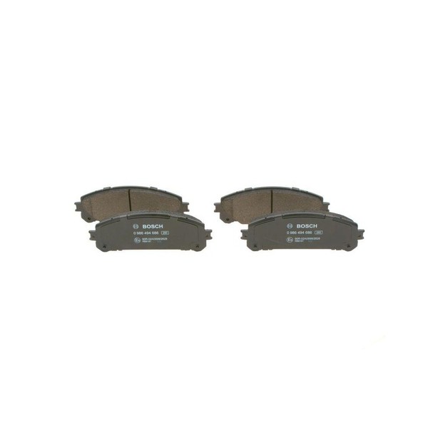 Bosch Bremsbelagsatz, Scheibenbremse 0 986 494 686 FüR Toyota Lexus, Vorderachse-image