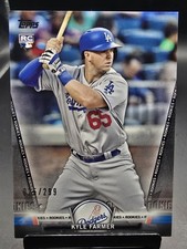 2018 Topps #S-68 Kyle Farmer Topps Salute Black (Series Two) #/299 Rookie RC