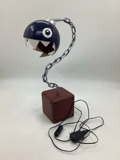 Rare Super Mario Brothers Bros Chain Chomp Lamp Light Game Room Collectible