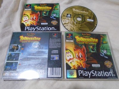 Toonenstein PS1 (KOMPLETT) Sony PlayStation Black Label Selten