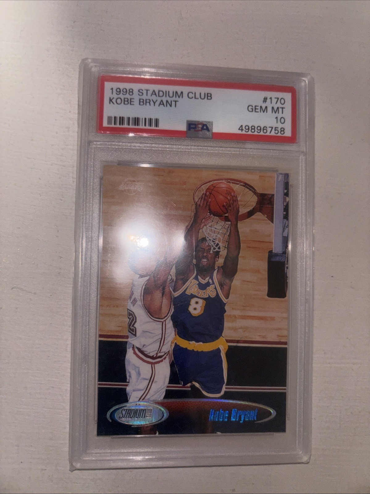 1998-99 Topps Stadium Club - Kobe Bryant #170
