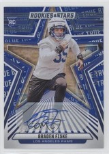 2024 Panini Rookies & Stars True Blue Signatures 50/99 Braden Fiske Auto 17ph
