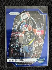 2024 WNBA PRIZM BLUE VELOCITY ARIKE OGUNBOWALE WINGS