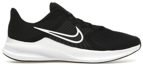 Nike Downshifter 11 Mens Running Shoes Black White CW3411-006 Size 12 Nike Downshifter 11 Black White Men main image 2