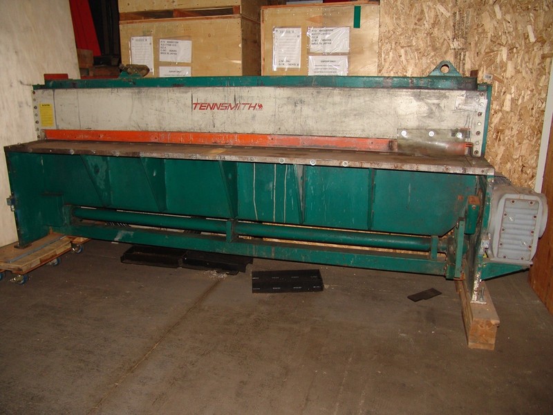 Tennsmith LM1010 mechanical steel shear 10' x 10 gauge