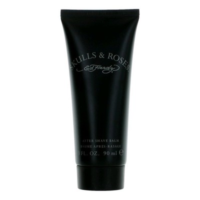 Ed Hardy Skulls & Roses by Ed Hardy, 3 oz After Shave Balm for Men
