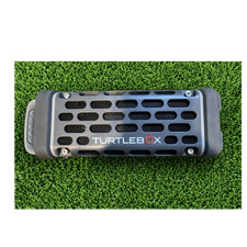 Turtlebox Mini Portable Bluetooth Waterproof WiFi Touch Speaker Gray/Black