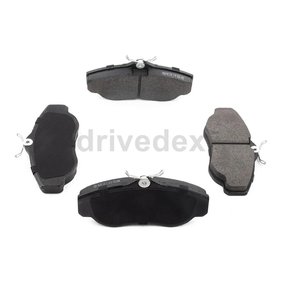 Front Rotors Ceramic Brake Pads Fits 2000 2001 2002 2003 Land Rover Discovery_DV - Image 2 of 4