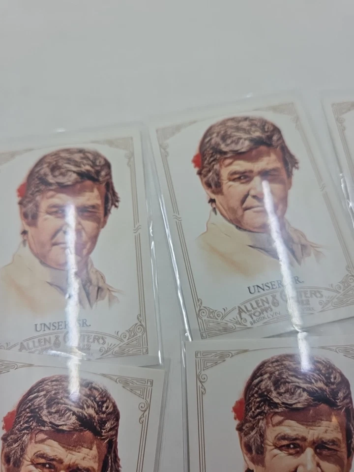 Lot of 5 2012 CARDS TOPPS ALLEN GINTER BB AUTO RACING CHAMPION AL UNSER SR. #237 - Image 3 of 4