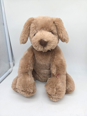 Brookstone NAP Brown Doodle Dog Plush Puppy Stuffed Animal Toy 11 
