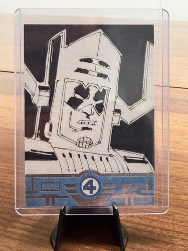 2026 Topps Chrome Finest Fantastic Four Galactus Sketch 1/1 Emrah Cildir