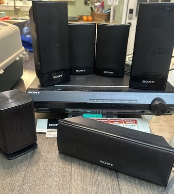 Sony 5 Disc Home Theater System - DAV-HDX287WC + 5 Speakers +Tested