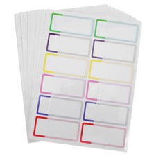 30 Sheets Name Labels Stickers Daycare Waterproof for Bottles Baby