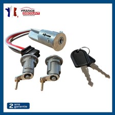 Antivol de direction + Barillet de porte avant pour Citroën C15 de 1984 à 2005