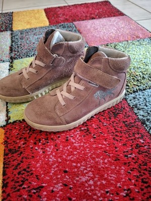 Hochwertige Schuhe von Ricosta, warm,  Pferdemotiv, Violett, Größe 29