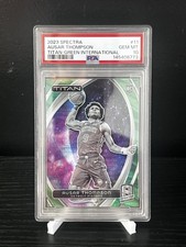 2023-24 Spectra - Titan Ausar Thompson International Green Prizm /75 (RC) PSA 10