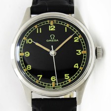 Vintage Omega 30T2 Winding 35mm Men Steel Watch Ref 2384-10