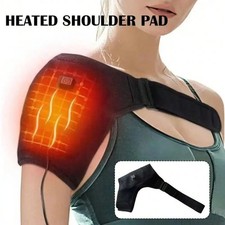 Electric Heated Shoulder Wrap Brace Rotator Cuff Support Relief Pain Women & Men
