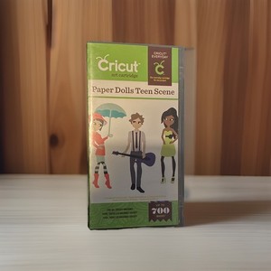 Cricut Paper Dolls Teen Scene Art Cartridge People Theme MPN 2001320