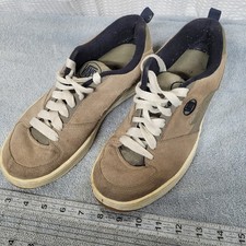 Vans Chomp Vintage 90s Skate Shoes Tan Suede Chunky Sneakers Mens 9.5