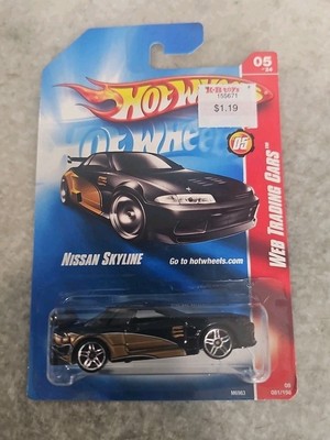 VINTAGE Hot Wheels Nissan Skyline GT-R R32 JDM Web Trading Cars  2008 VHTF 