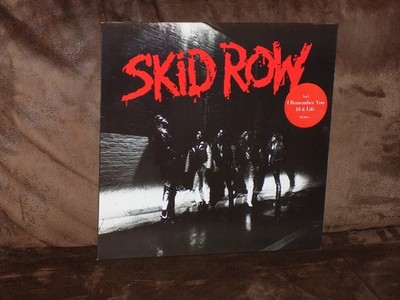 Vinyl-LP: SKID ROW - same (first, self tiled 1989) First Press in near Mint!