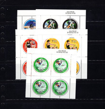 New Zealand 1374-78 Olympics Blocks 4 1996 MNH Complete Set LG