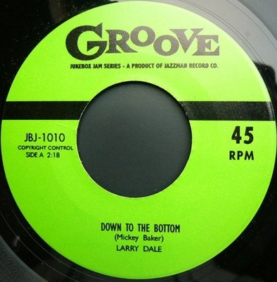 Larry Dale   Down To The Bottom / Midnight   7'' Vinyl TOP R'n'B Dancer Repro NEU