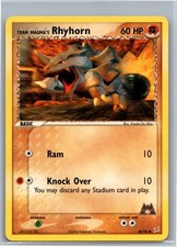 Team Magma's Rhyhorn Common Team Magma vs Team Aqua 68/95 on eBay
