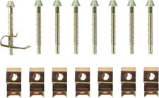 Sink Clips Top Mount Sink Brackets Mounting Kit Support Heavy Duty 8 PCS