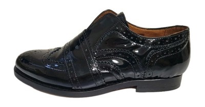 Hudson London Ladies Maddie Brogues Low Shoes, Black, 37 EUR