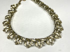 Vintage Signed Coro Goldtone Link Necklace — photo 3