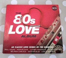 Various Artists - The 80s Love Album (3-CDs)  (2017) Like New