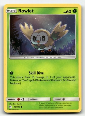 Rowlet Cosmic Eclipse 18/236
