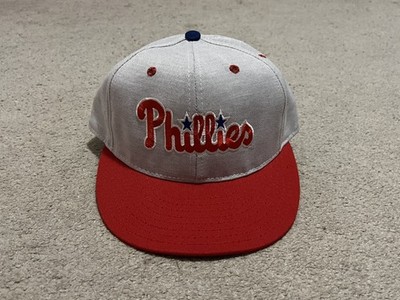 NWOT Pro Line Philadelphia Phillies Pro Model Fitted 7 3/8 Gray Red Rare Hat Cap
